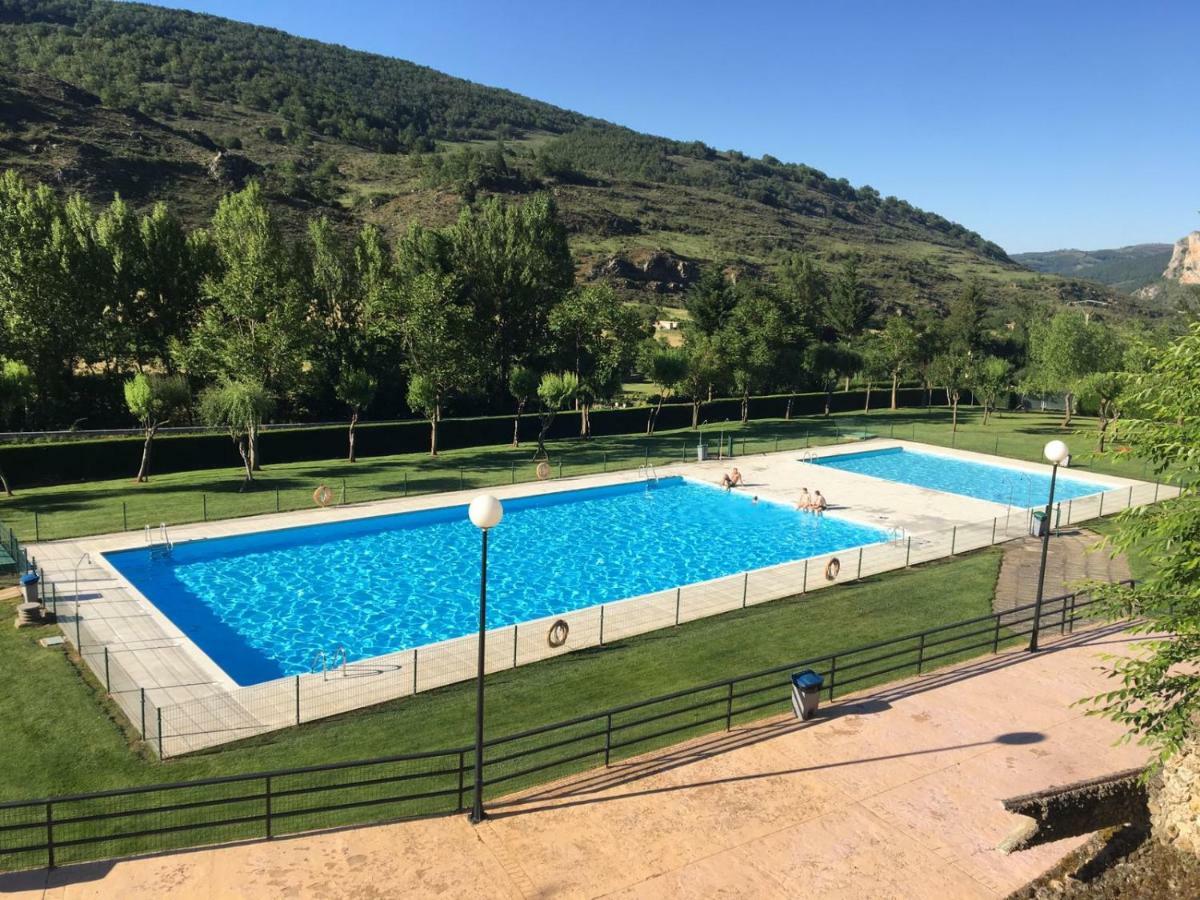 Apartamento Ezcaray con Piscina Zorraquín Exterior foto